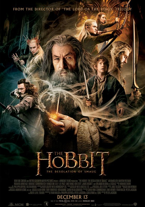 The Hobbit 2: The Desolation of Smaug                ดินแดนเปลี่ยวร้างของสม็อค                2013