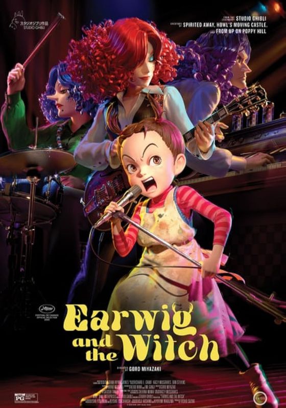 Earwig and the Witch                มหัศจรรย์แม่มดอาย่า                2020