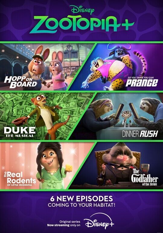 Zootopia+ พากย์ไทย                นครสัตว์มหาสนุก+                2022